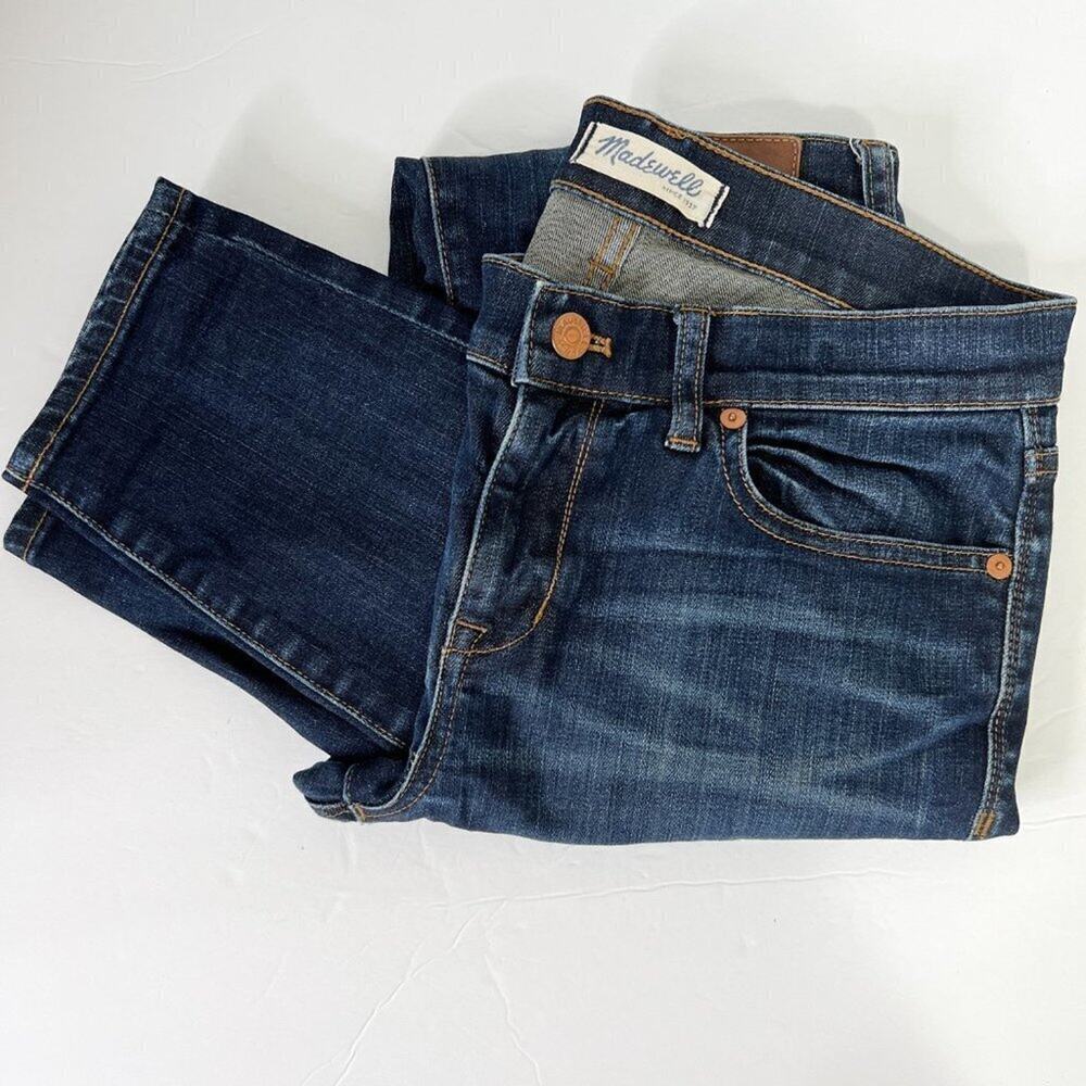 Madewell's 9"-inch high-waist skinny Jeans Sz 27